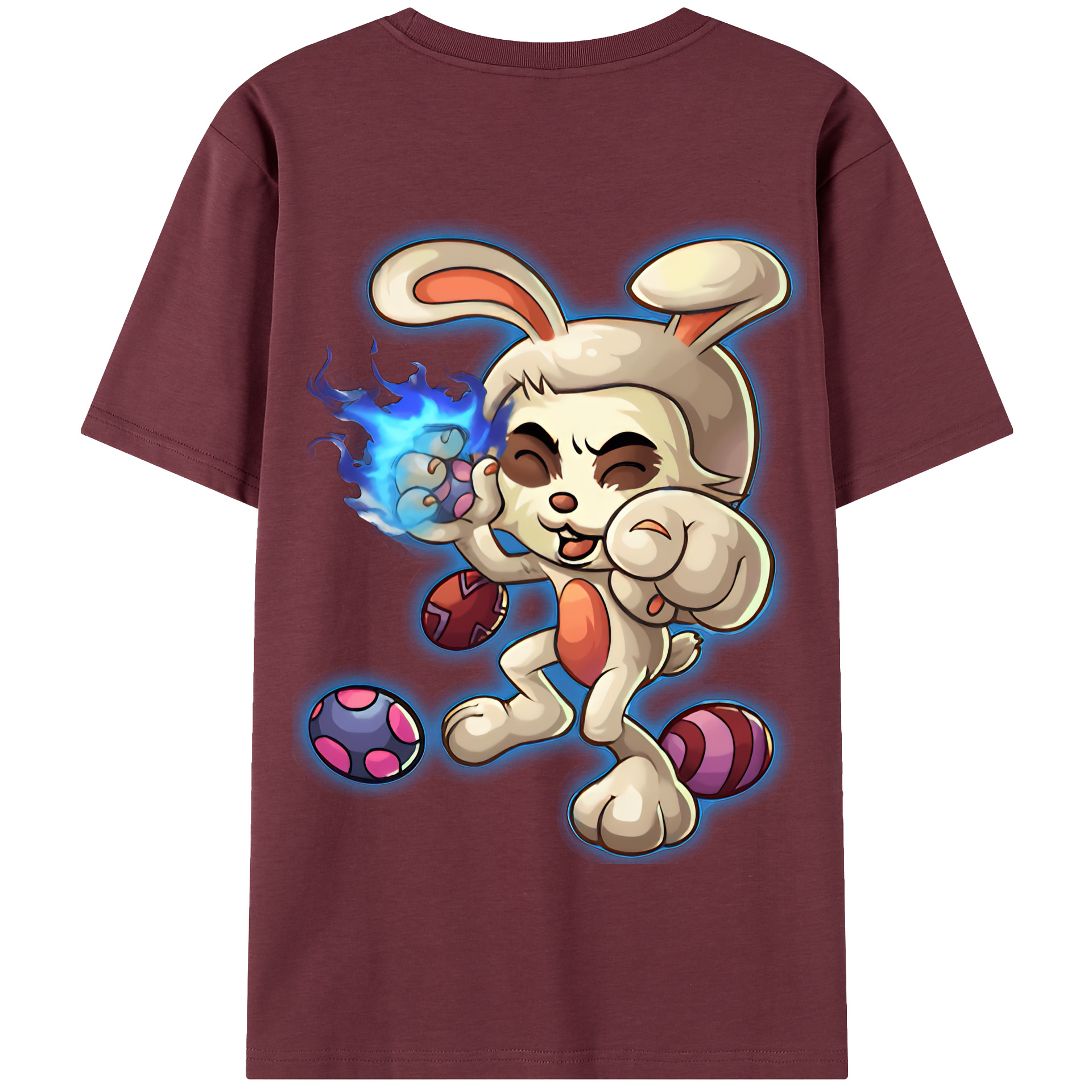 リーグ・オブ・レジェンド League of Legends LOL 綿100％半袖Tシャツ（背面プリント）